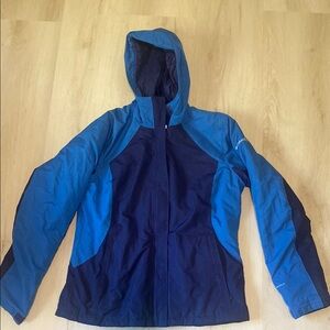 Columbia Blue and Navy Jacket